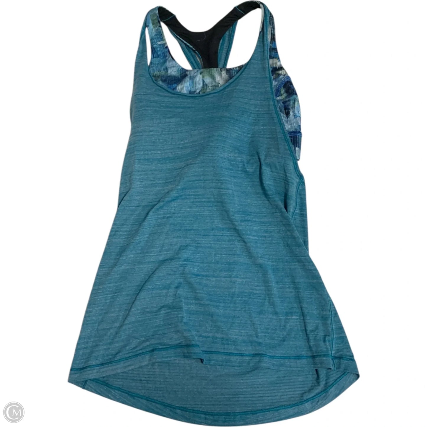 Athletic Tank Top By Lululemon In Blue, Size: Xs