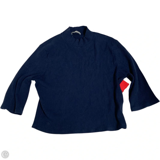 Top Short Sleeve By Reformation In Blue, Size: L