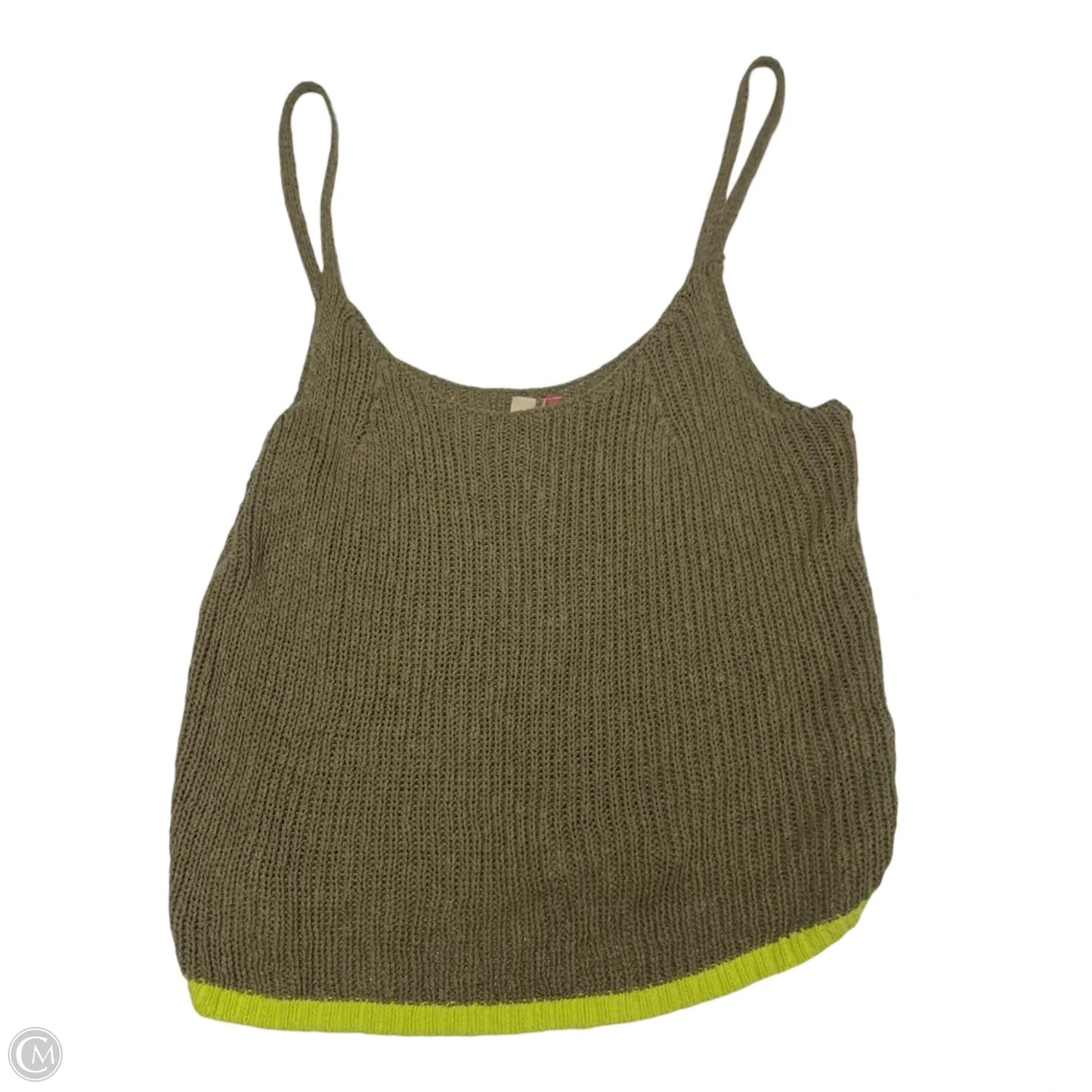 Top Sleeveless By Pilcro In Green, Size: S