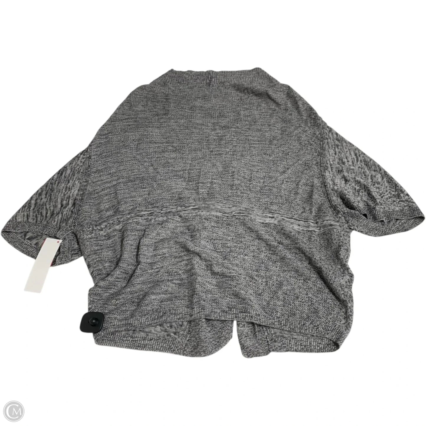 Sweater Cardigan By Lululemon In Grey, Size: Osfm