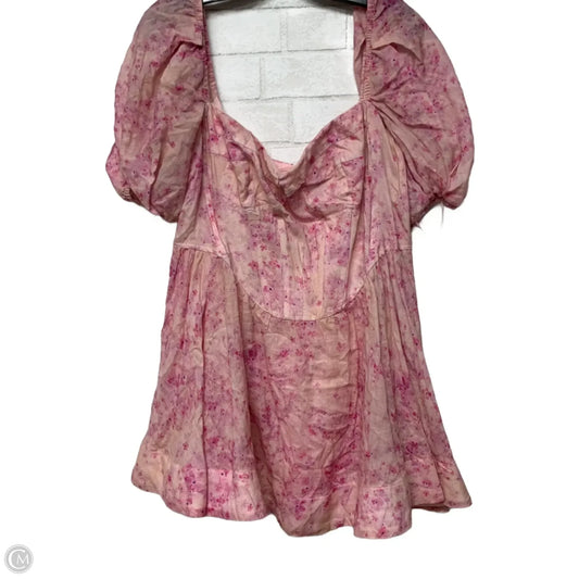 Dress Casual Short By Bardot In Pink, Size: Xl
