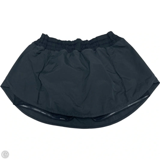 Athletic Skort By Lululemon In Black, Size: M