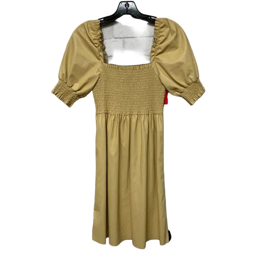 Dress Designer By 7 For All Mankind In Yellow, Size: Xs