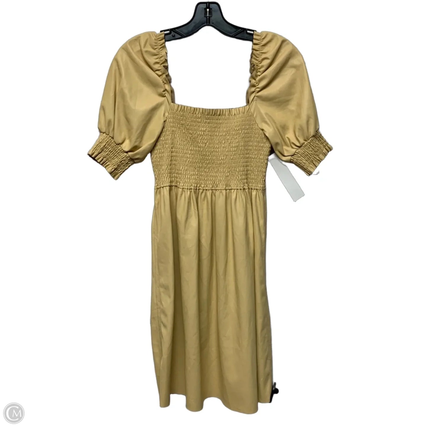 Dress Designer By 7 For All Mankind In Yellow, Size: Xs