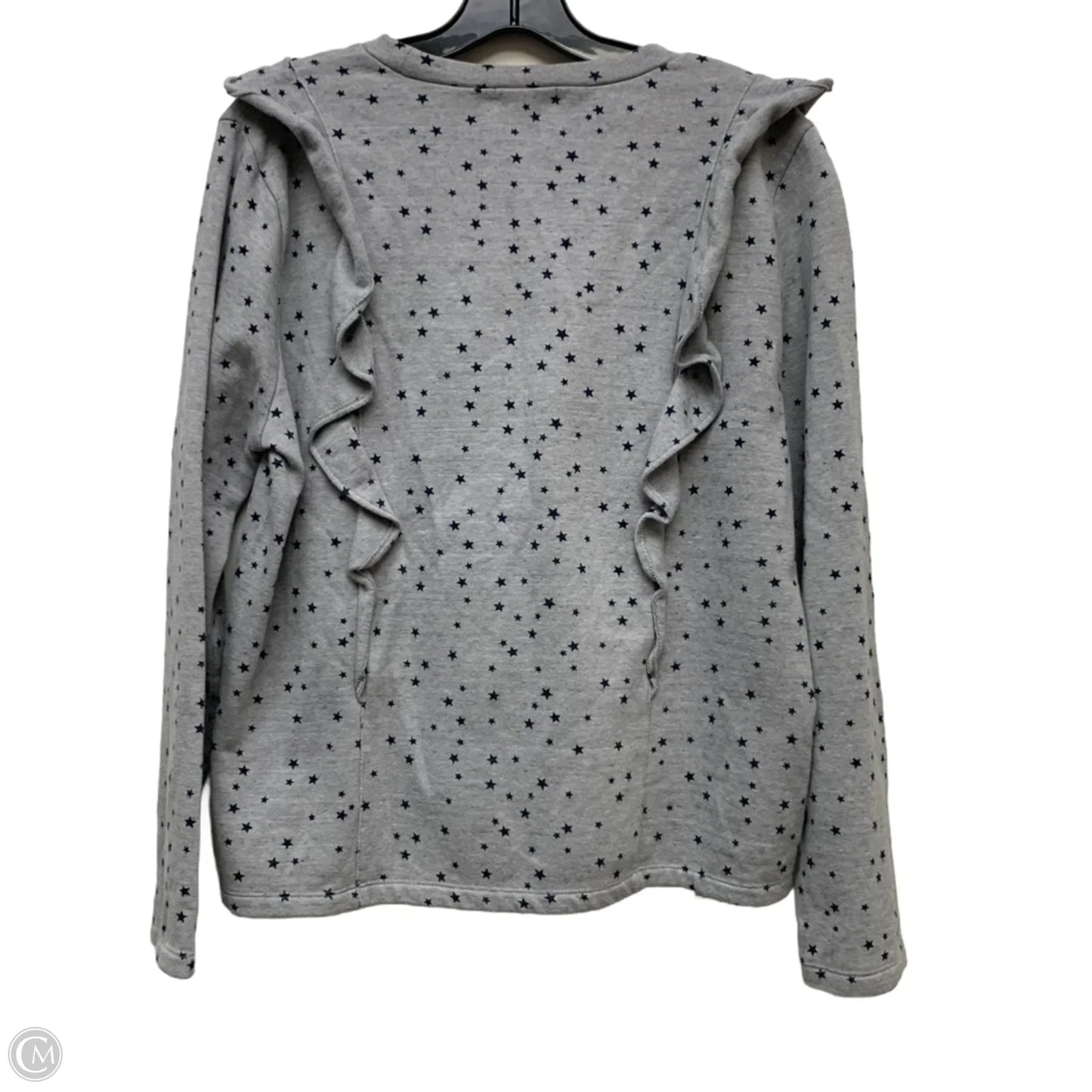 Sweatshirt Crewneck By J. Crew In Grey, Size: L
