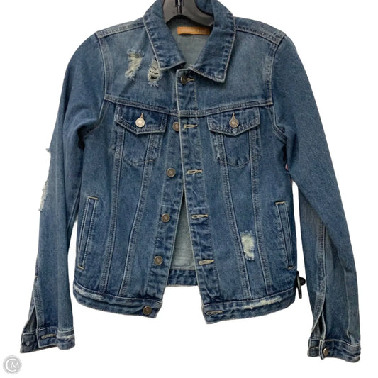 Jacket Denim By emmer and oak In Blue Denim, Size: Xs