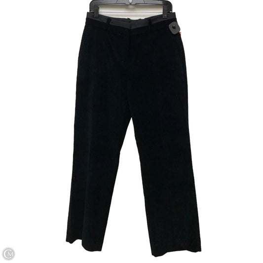 Pants Corduroy By The Kooples In Black, Size: 4