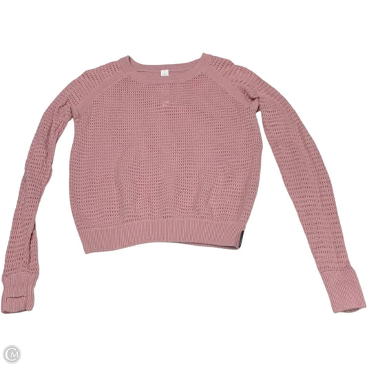 Sweater By Lululemon In Pink, Size: M