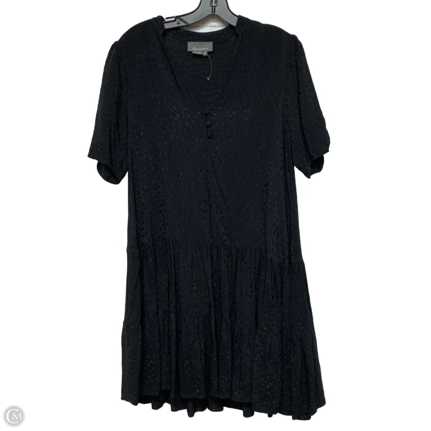 Dress Casual Short By Anthropologie In Black, Size: S