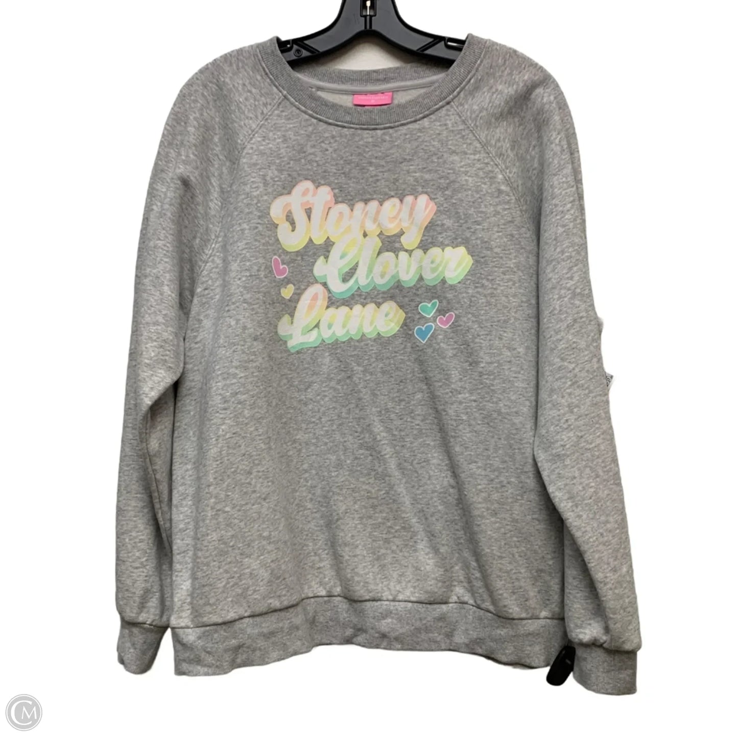 Sweatshirt Crewneck By Target-designer In Grey, Size: L