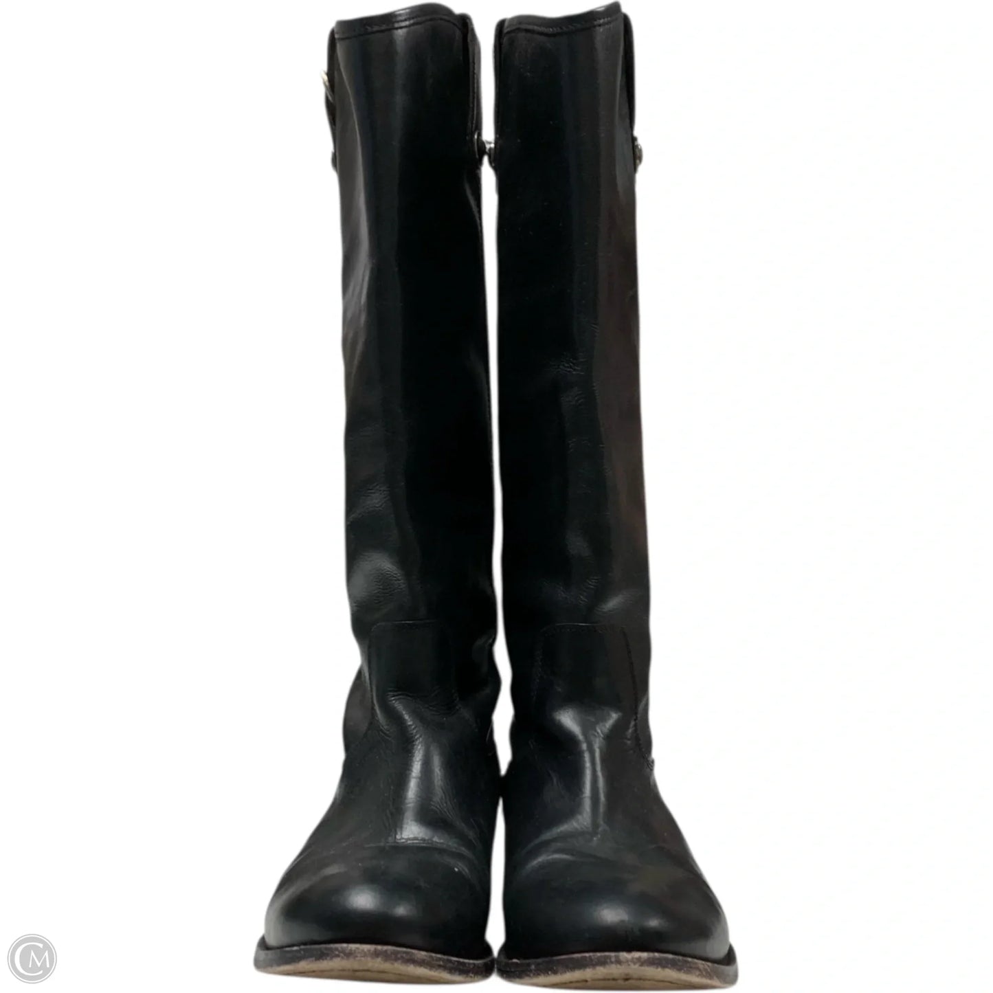 Boots Designer By Frye In Black, Size: 8.5