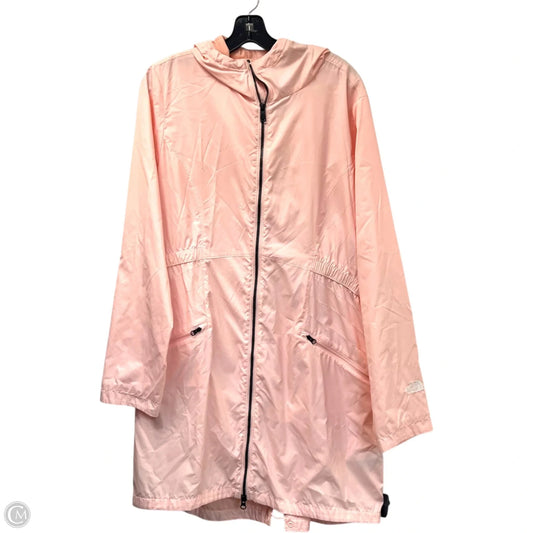 Jacket Windbreaker By The North Face In Pink, Size: Xl