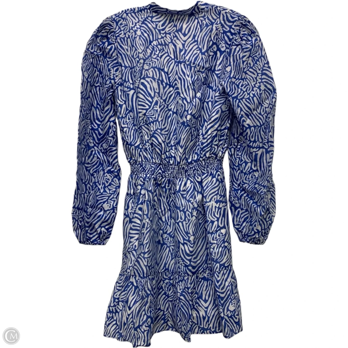 Dress Designer By Lilly Pulitzer In Blue & White, Size: Xs