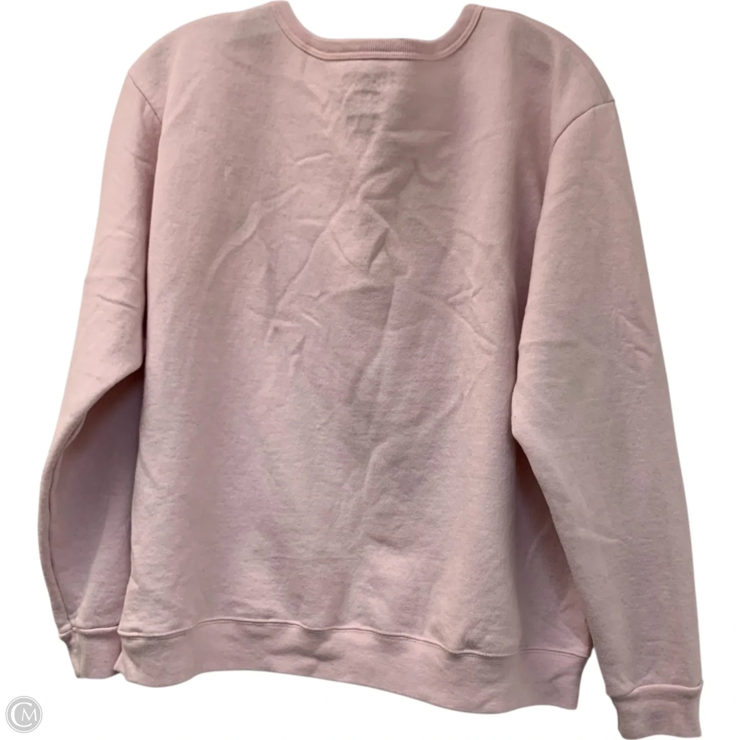 Sweatshirt Crewneck By Hanes In Pink, Size: Xl