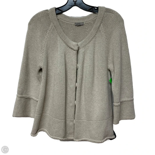 Sweater Cardigan By J. Jill In Beige, Size: M