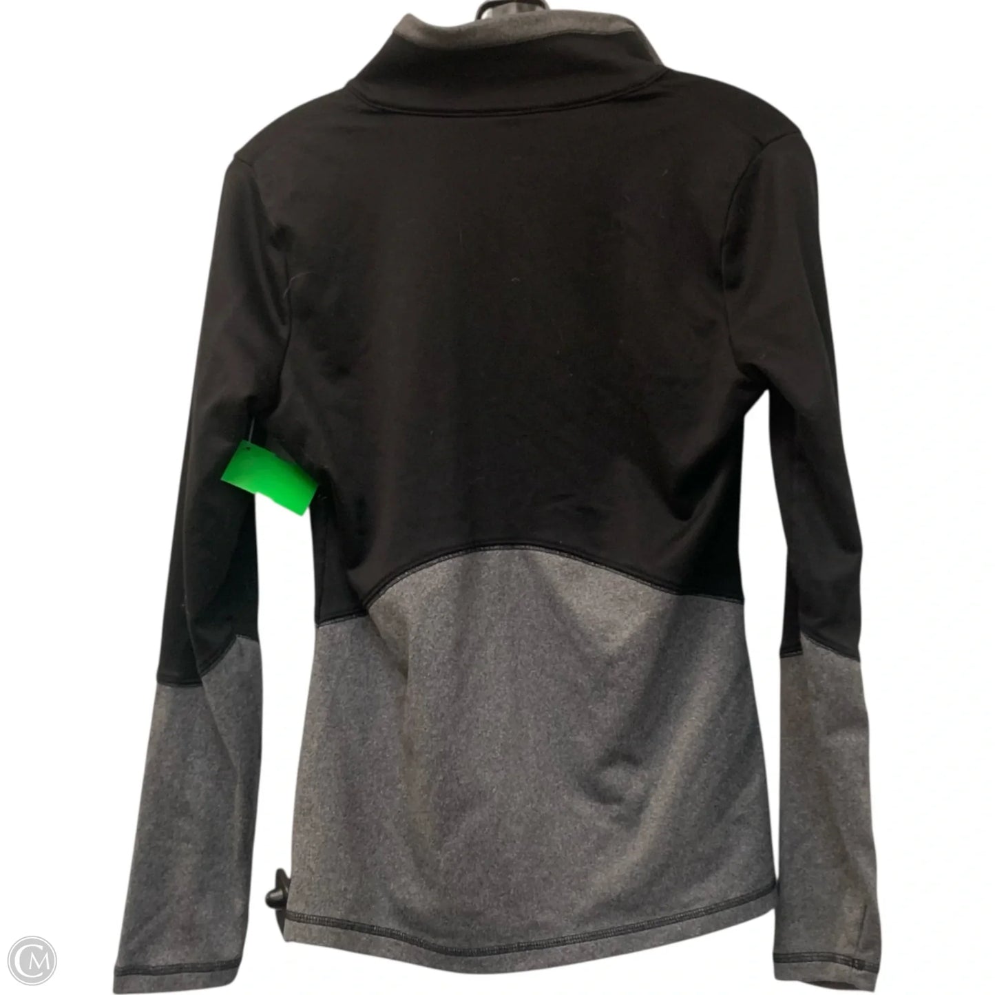 Athletic Jacket By The North Face In Black & Grey, Size: S