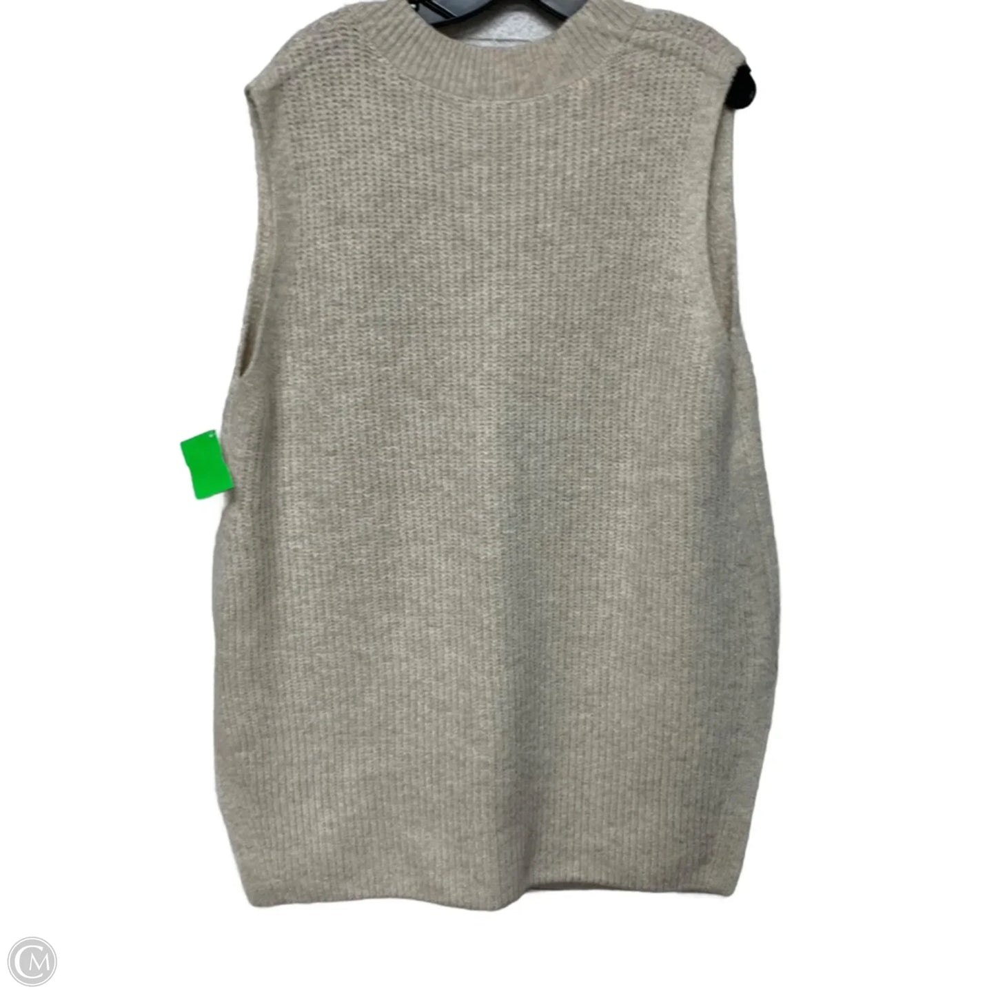 Vest Sweater By Vince Camuto In Cream, Size: M