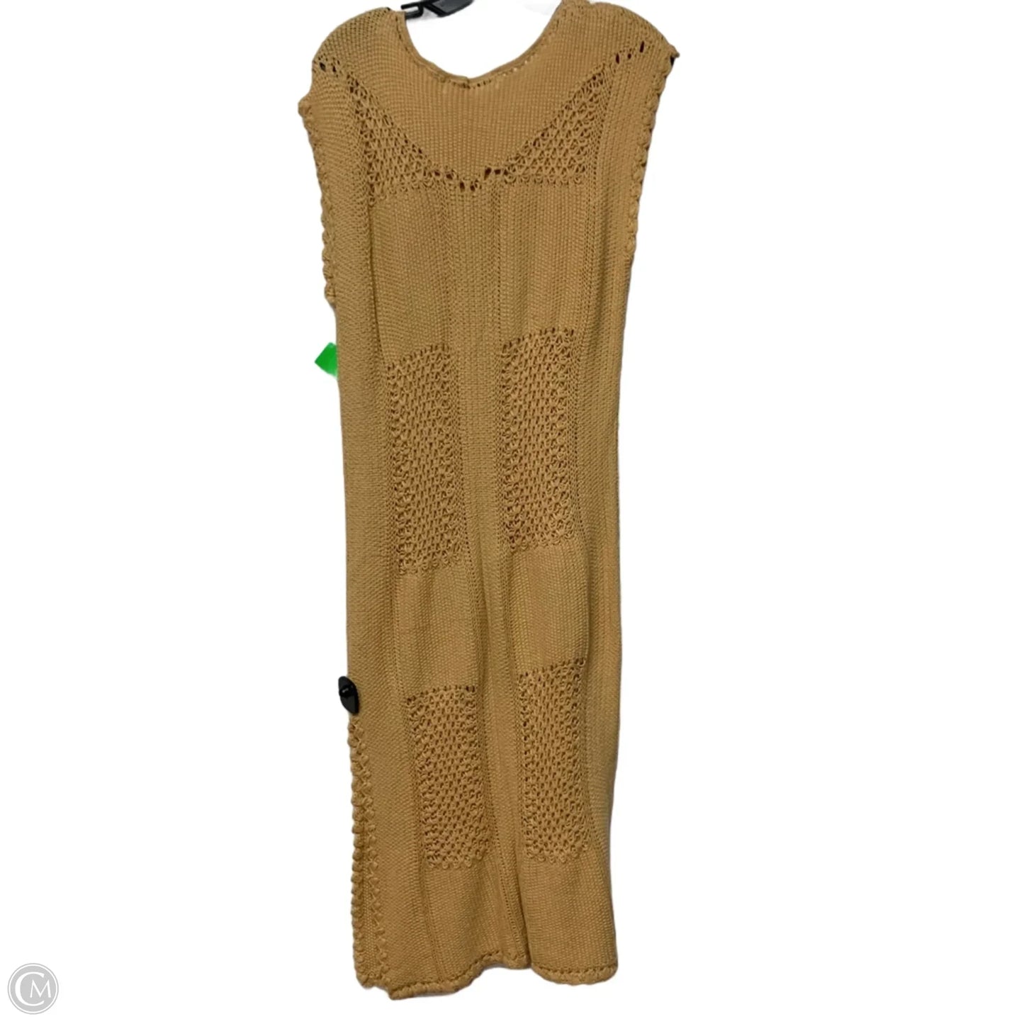 Dress Casual Maxi By Free People In Tan, Size: Xs