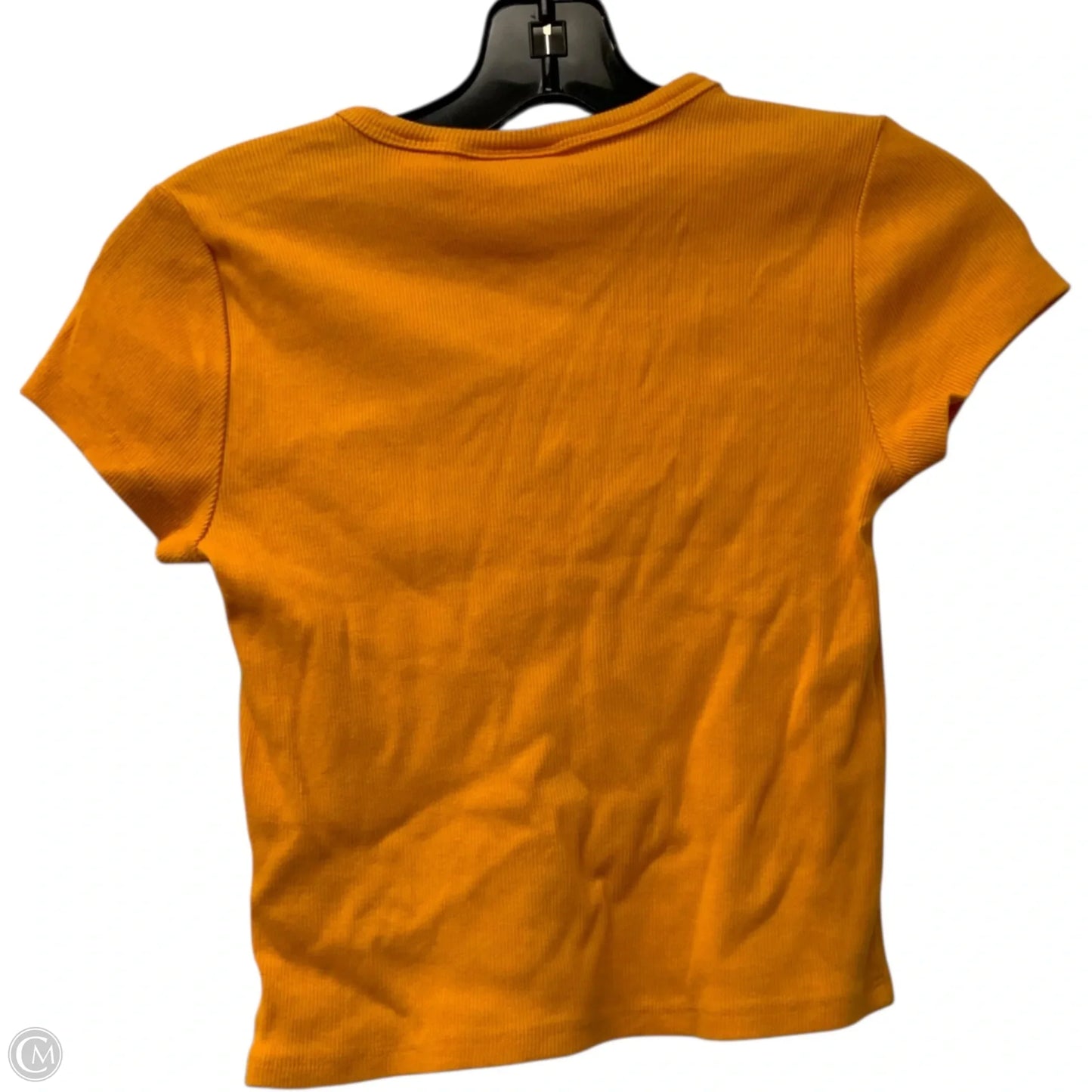 Top Short Sleeve Basic By Maeve In Yellow, Size: S