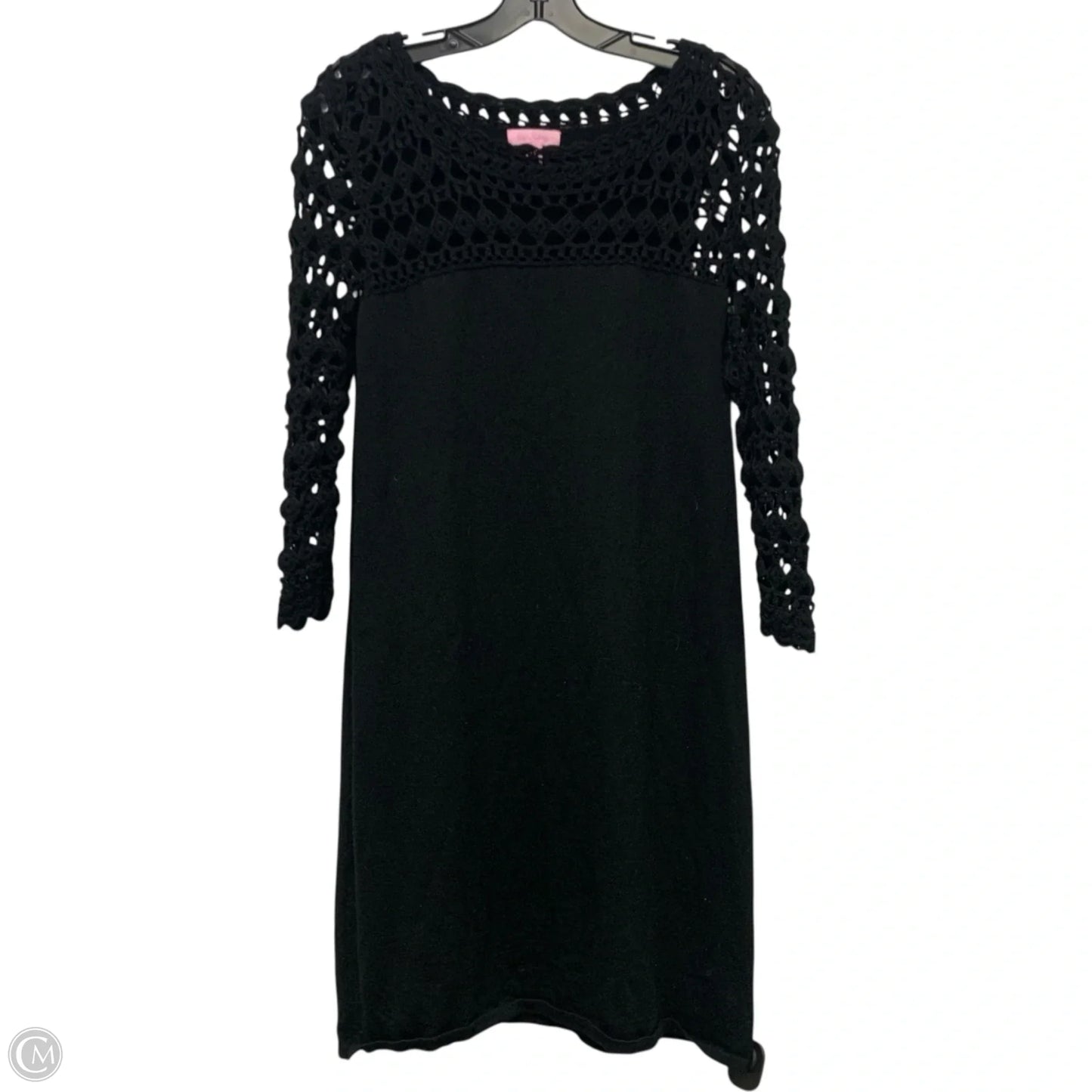 Dress Designer By Lilly Pulitzer In Black, Size: L