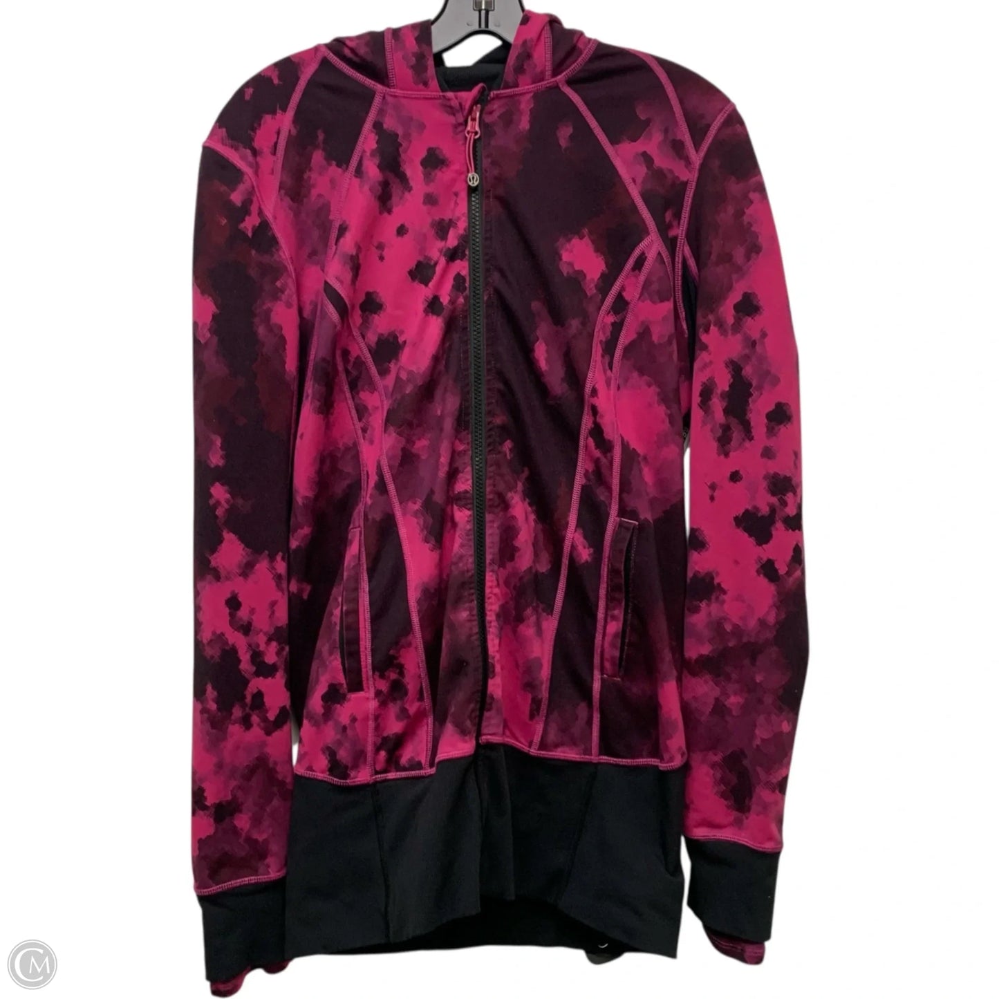 Athletic Jacket By Lululemon In Purple, Size: M