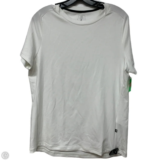 Athletic Top Short Sleeve By On Cloud In White, Size: M