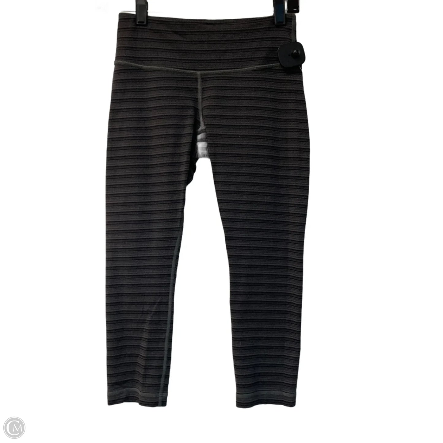 Athletic Leggings Capris By Lululemon In Grey, Size: S