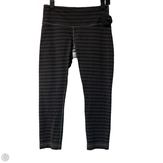 Athletic Leggings Capris By Lululemon In Grey, Size: S