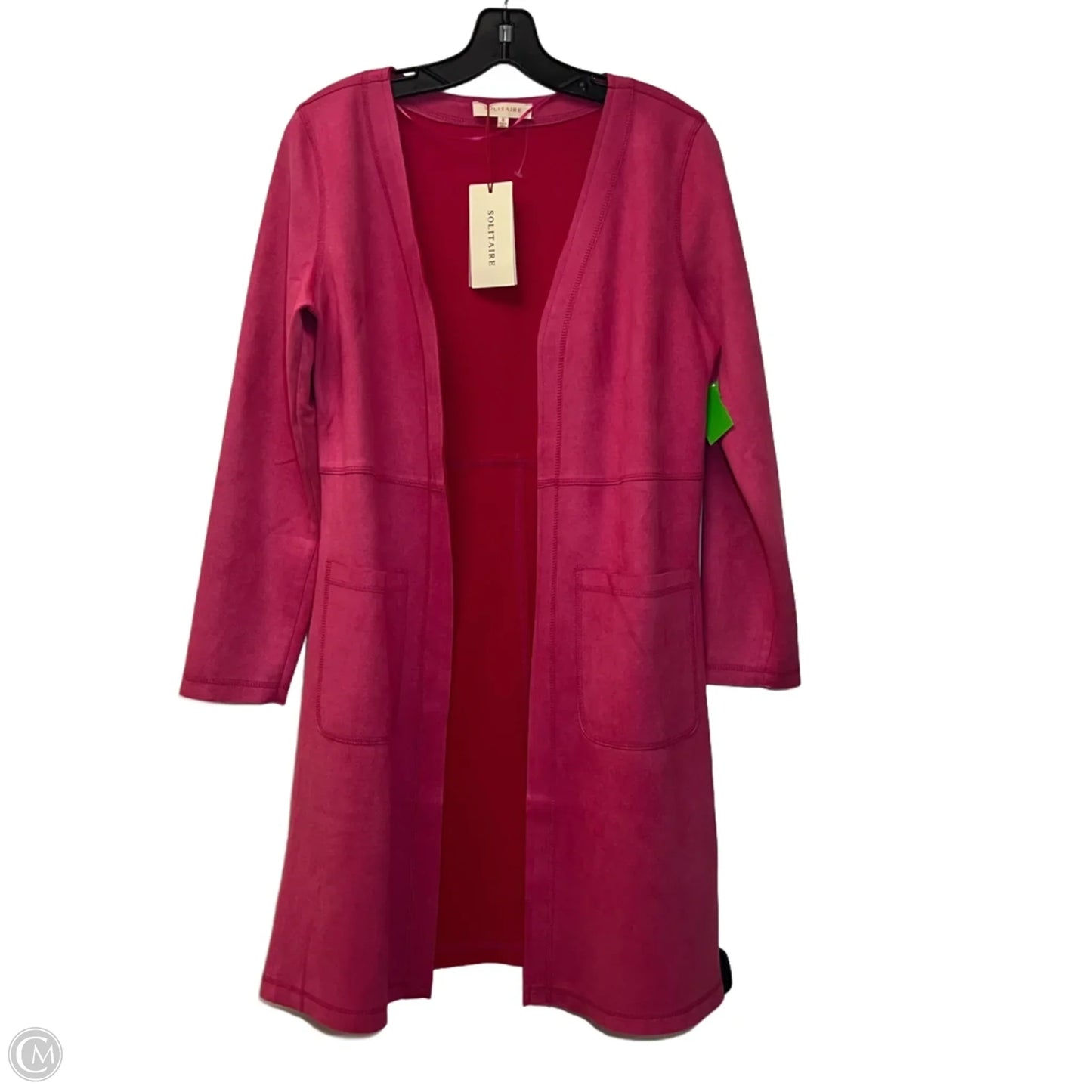 Cardigan By Solitaire In Pink, Size: S