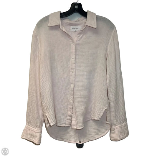 Top Long Sleeve By Dear John In Pink, Size: S