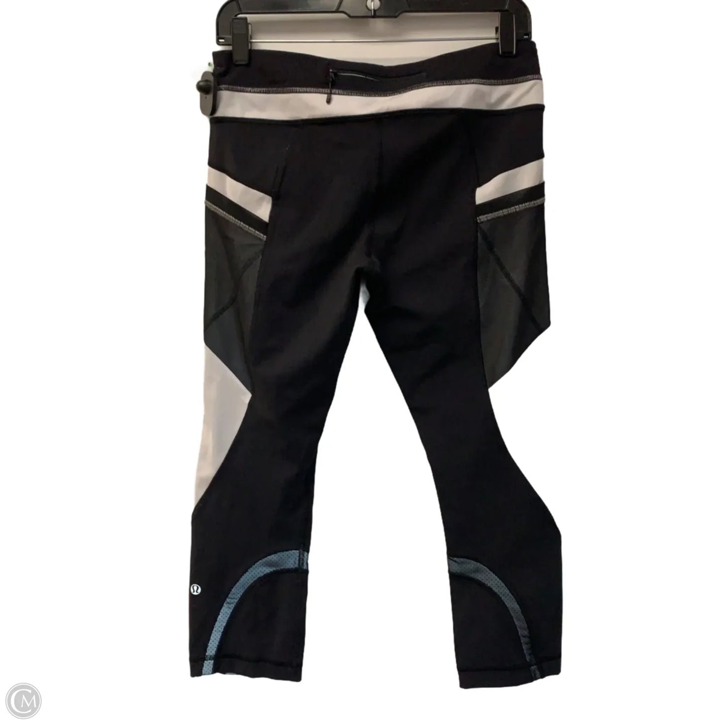 Athletic Leggings Capris By Lululemon In Black, Size: M