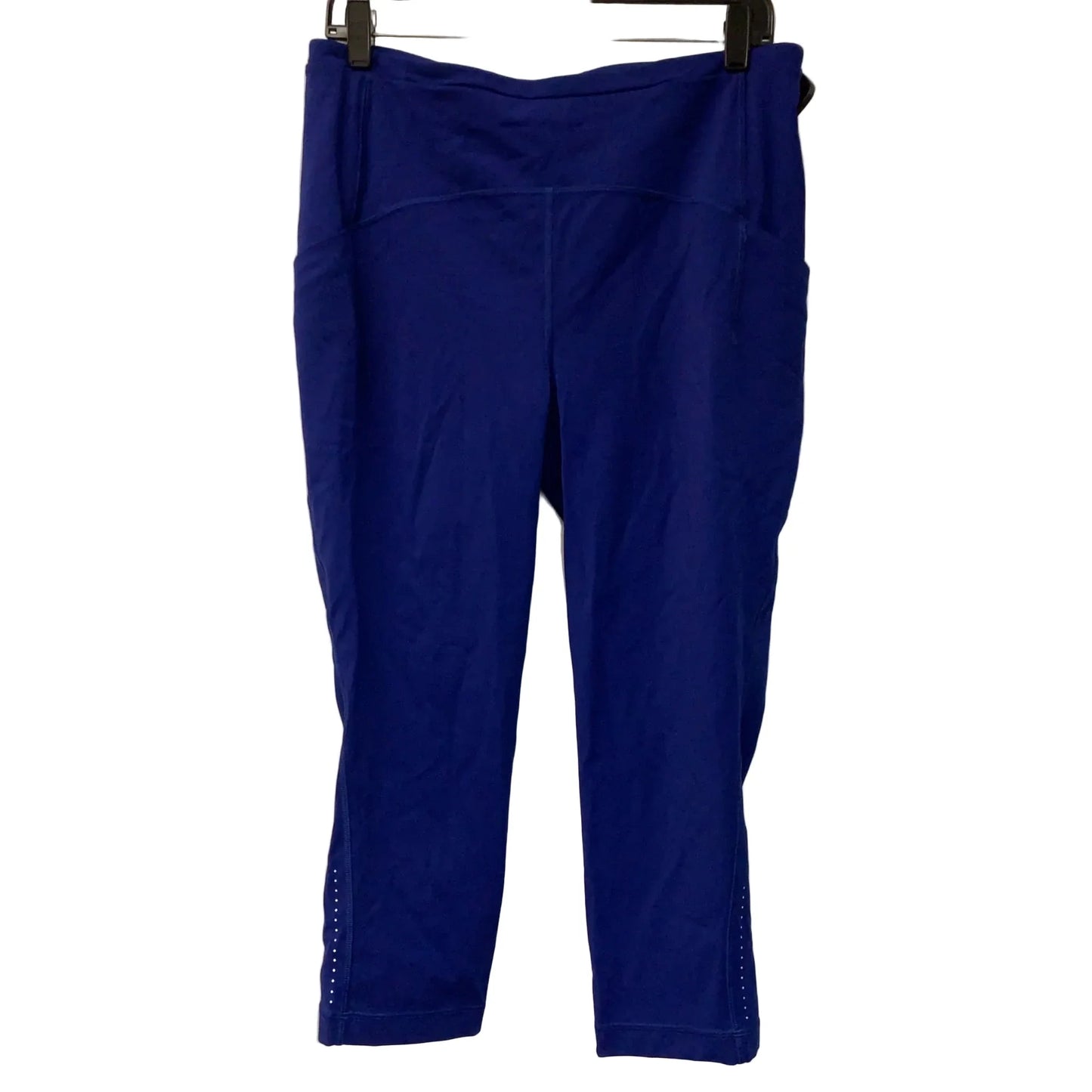 Athletic Leggings Capris By Lululemon In Blue, Size: L