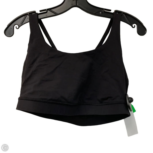 Athletic Bra By Lululemon In Black, Size: L