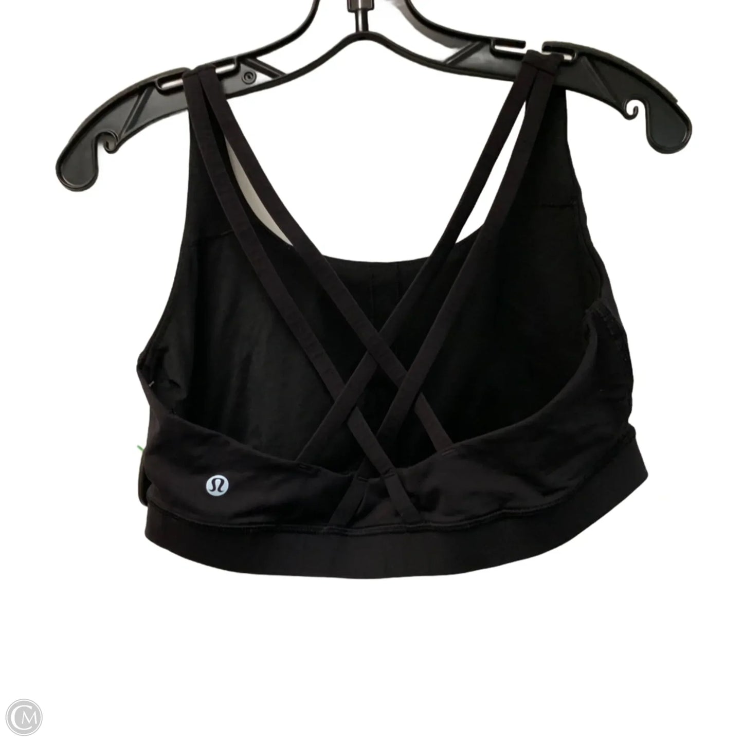Athletic Bra By Lululemon In Black, Size: L
