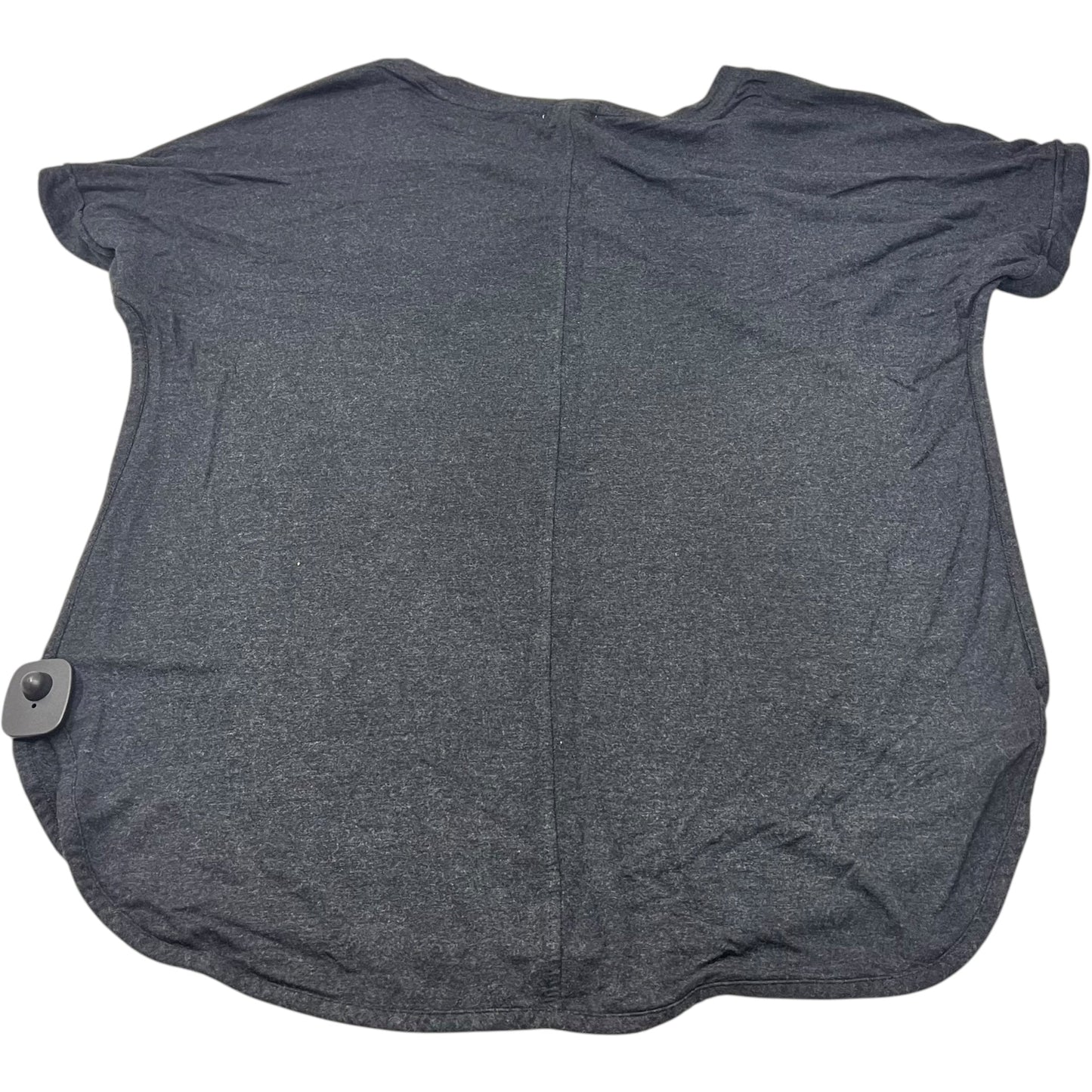 Top Short Sleeve Basic By Matty M In Grey, Size: Xl