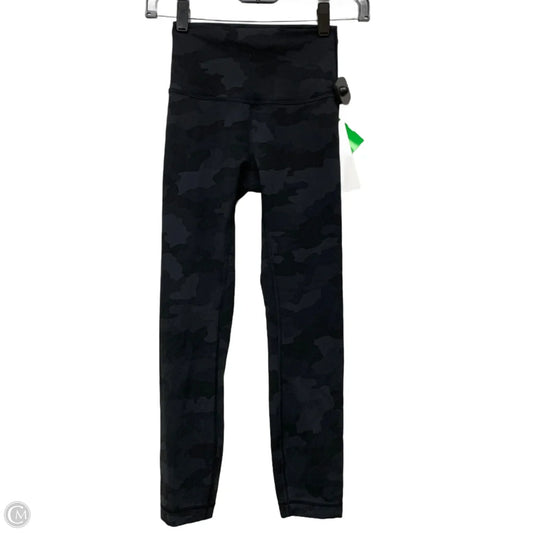 Athletic Leggings By Lululemon In Camouflage Print, Size: Xs