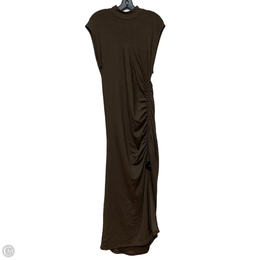 Dress Casual Maxi By Daily Practice By Anthropologie In Brown, Size: M