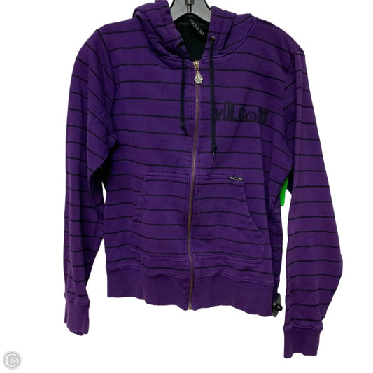 Jacket Other By Volcom In Black & Purple, Size: M