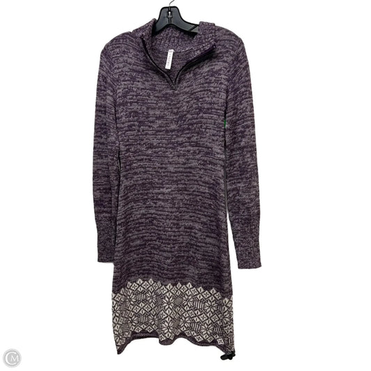 Dress Sweater By Soybu In Purple, Size: M