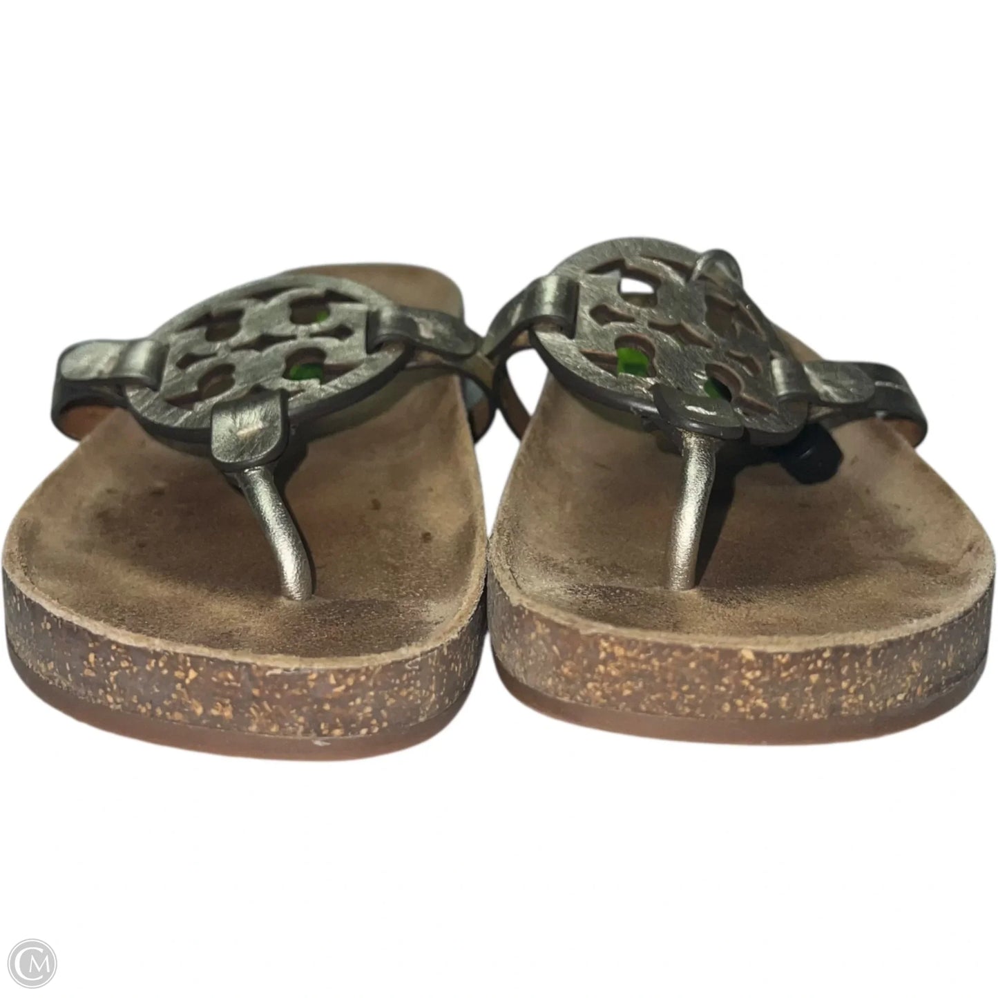 Sandals Designer By Tory Burch In Gold, Size: 7.5