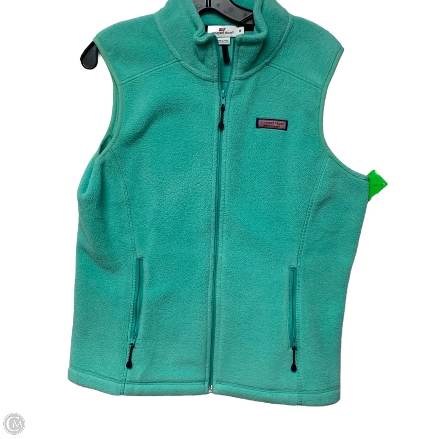 Vest Fleece By Vineyard Vines In Blue, Size: M