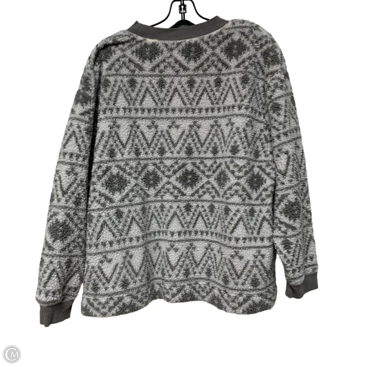 Sweater By Koolaburra By Ugg In Grey, Size: 2x