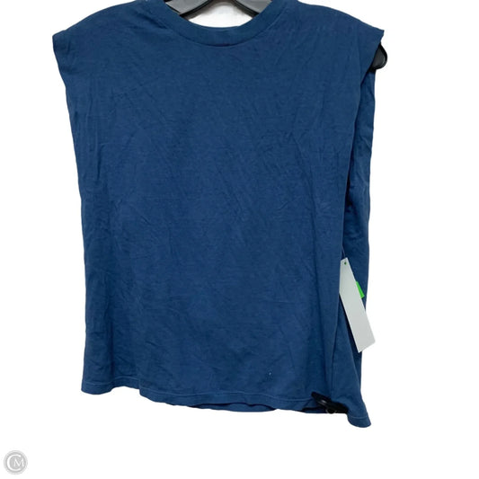 Top Sleeveless Designer By Alice + Olivia In Blue, Size: M