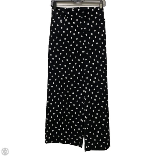 Pants Wide Leg By Chicos In Black & White, Size: 8