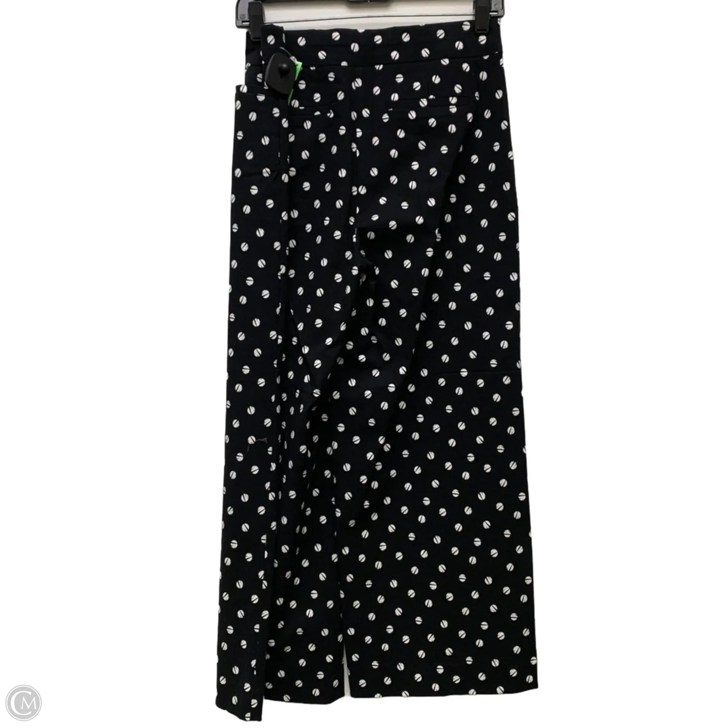 Pants Wide Leg By Chicos In Black & White, Size: 8