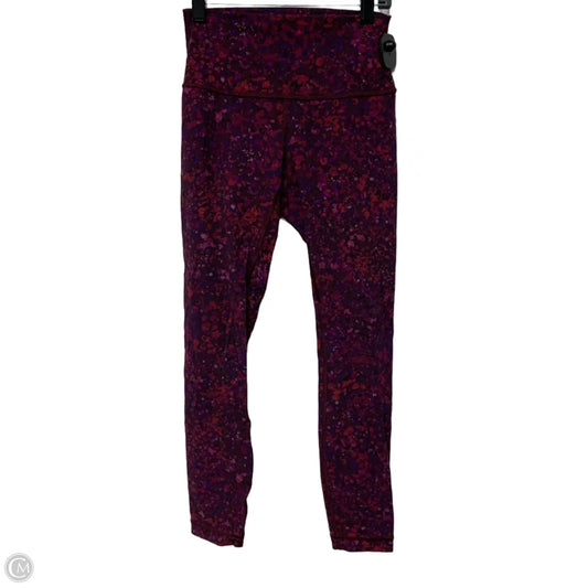 Athletic Leggings By Lululemon In Purple, Size: S