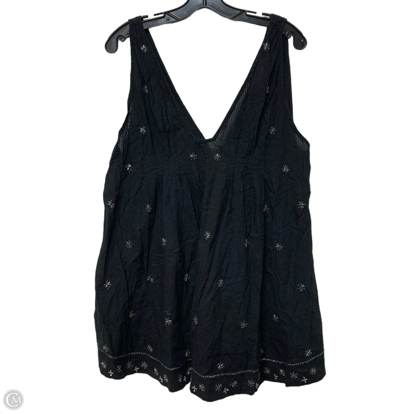 Tunic Sleeveless By Free People In Black, Size: S