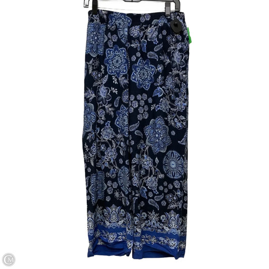 Pants Wide Leg By Loft In Blue, Size: M