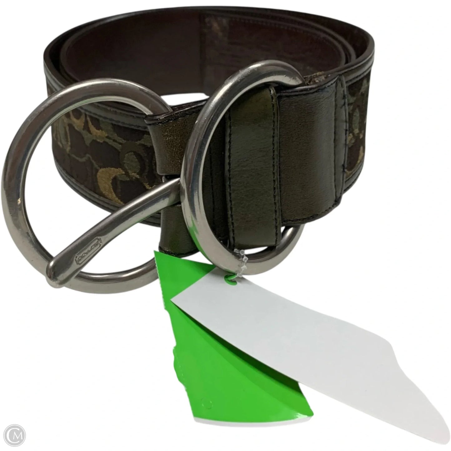 Belt Designer By Coach, Size: Medium