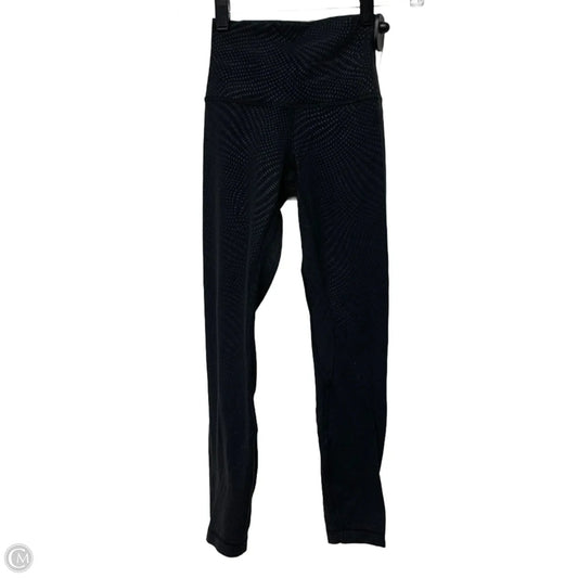 Athletic Leggings By Lululemon In Black, Size: Xs